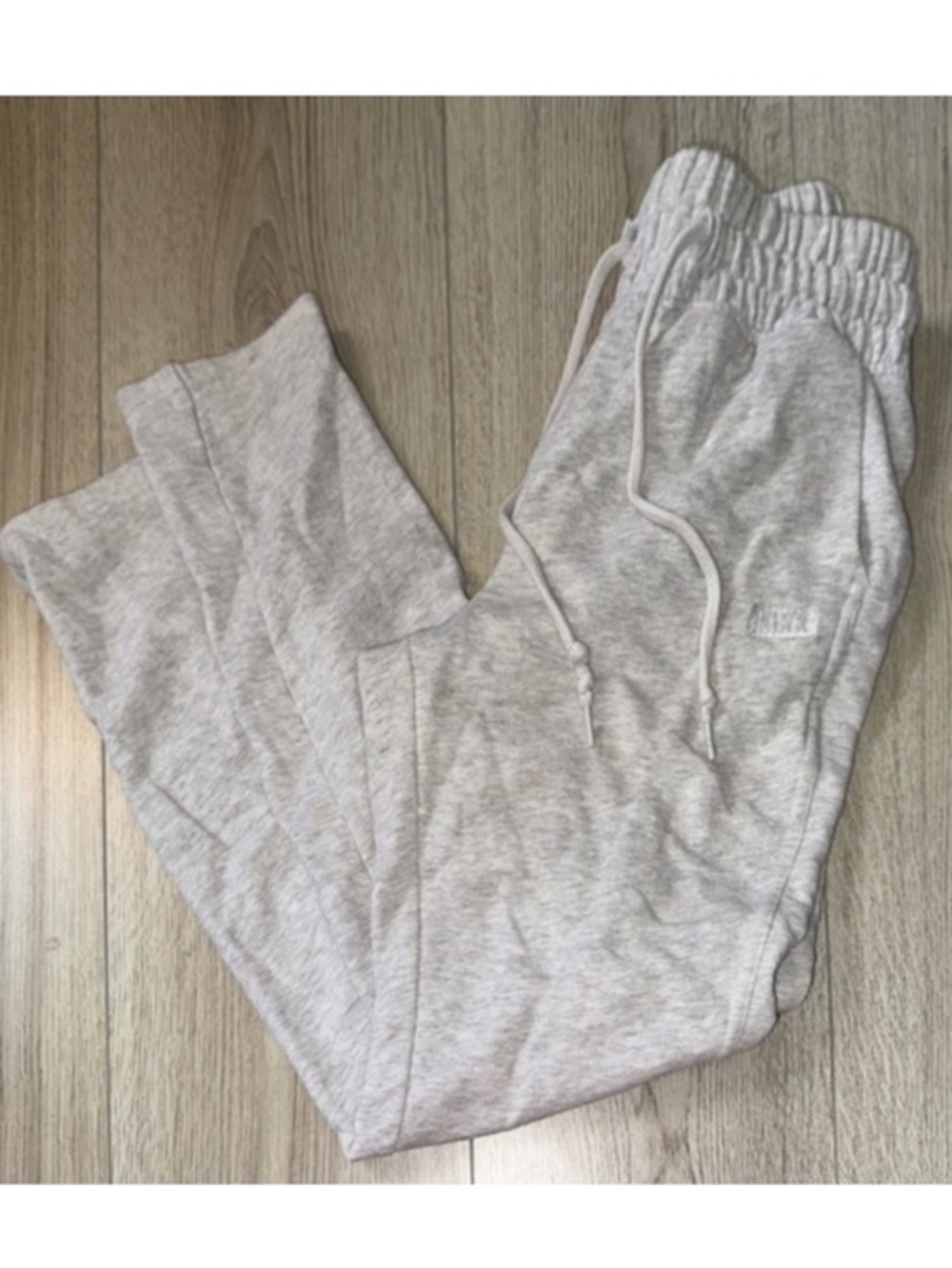 Victoria’s Secret pink Light Gray grey Jogger Sweatpants